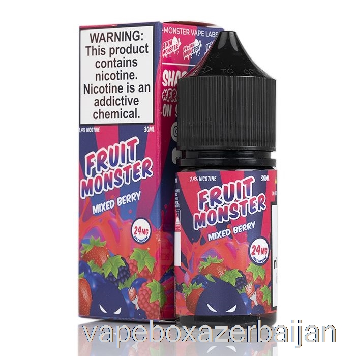 Vape Azerbaijan Mixed Berry - Fruit Monster Salts - 30mL 24mg